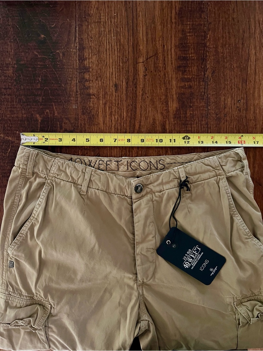 40WEFT NWT Cargo pants size 32 - Picture 8 of 9